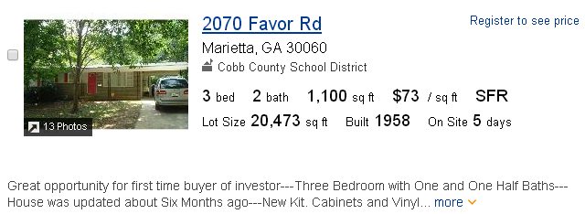 Cobb County homes